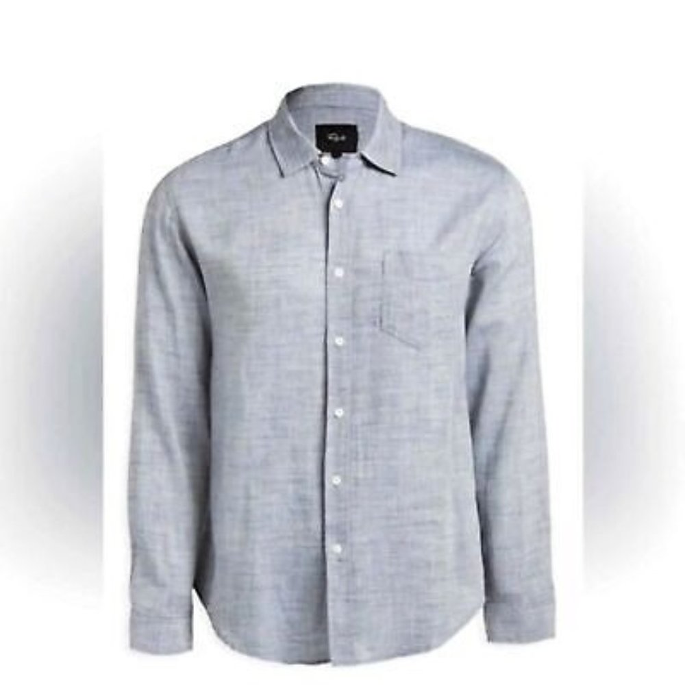 Rails Wyatt shirt in Navy Chambray (Medium)